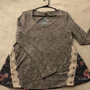 Self Esteem long sleeved floral top
